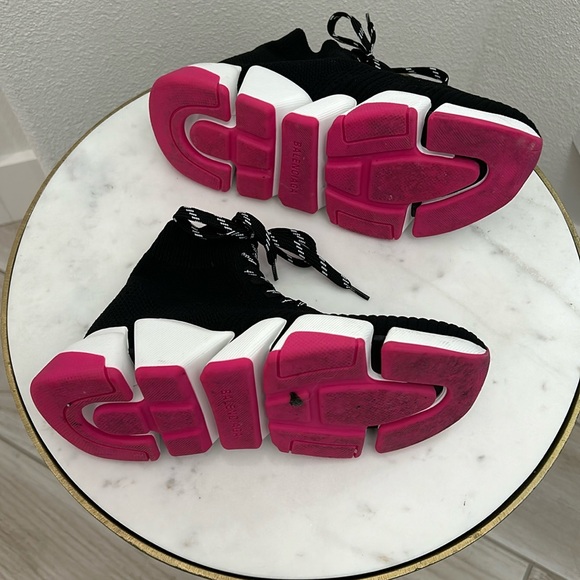 BALENCIAGA SPEED 2.0 LACE UP KNIT SOLE - Picture 5 of 6